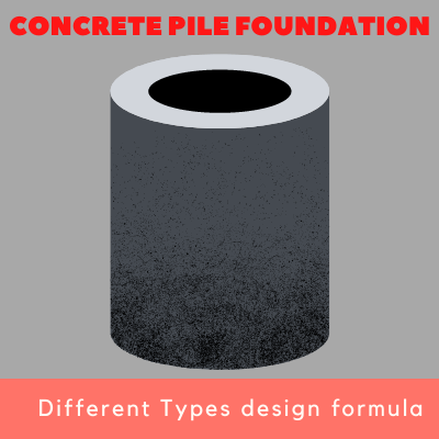 混凝土樁基的不同類型及其設計公式
